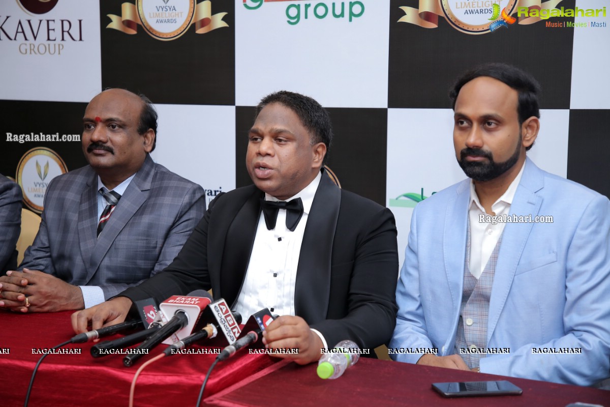 Vysya Limelight Awards 2021 Press Meet at HICC Novotel