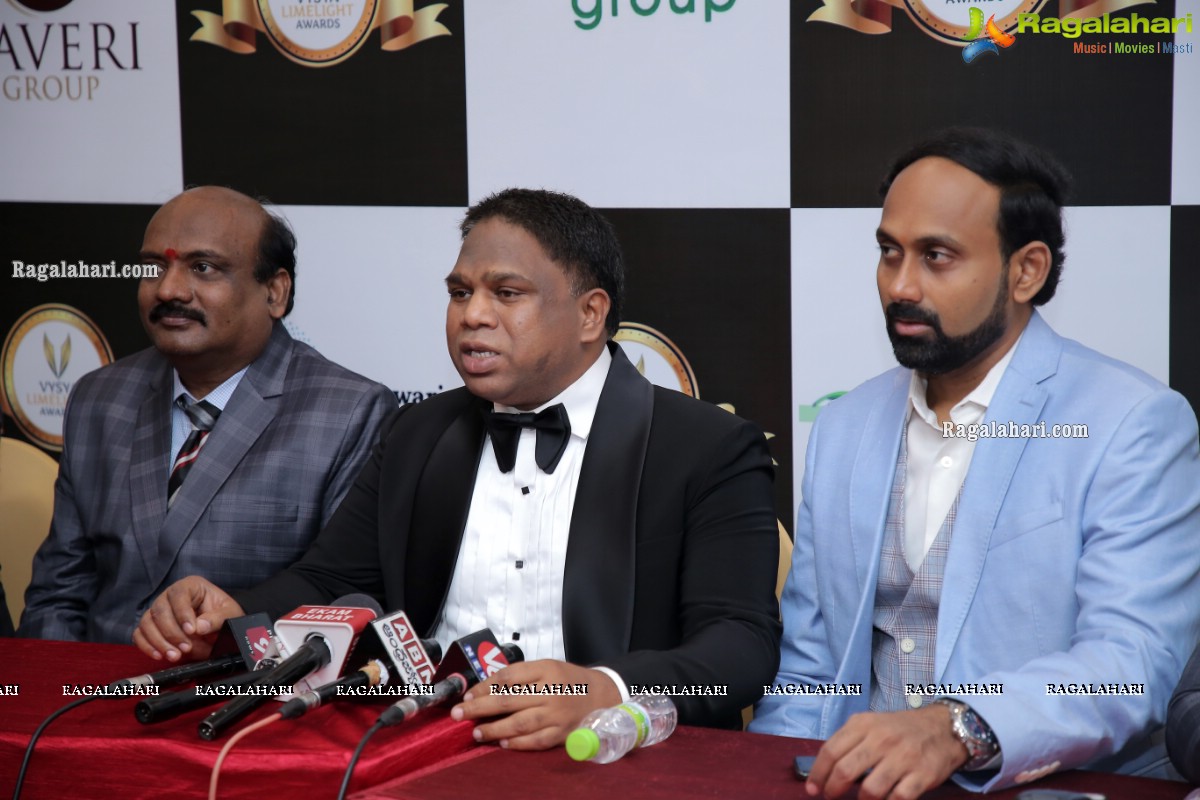 Vysya Limelight Awards 2021 Press Meet at HICC Novotel