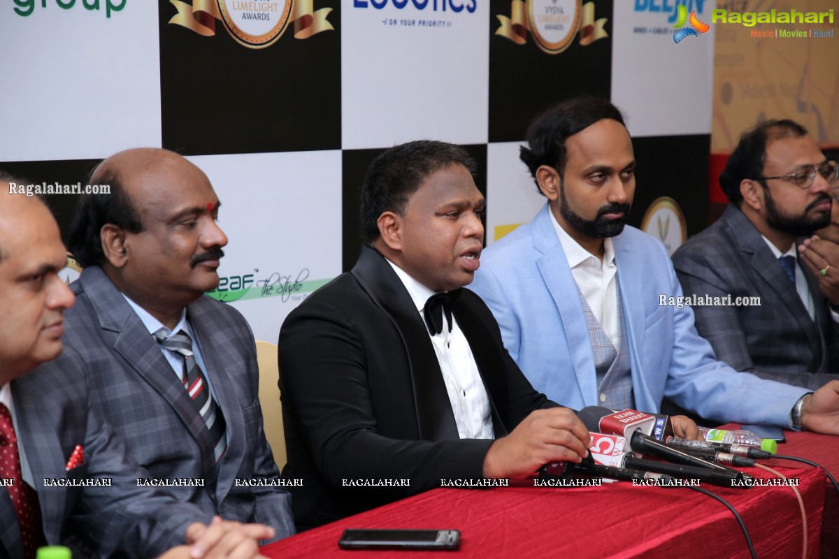 Vysya Limelight Awards 2021 Press Meet at HICC Novotel