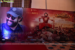 Pictures from the Pre-Release Event Of #Bimbisara! #NTR #KalyanRam  #Vassishta #CatherineTresa #SamyukthaMenon #SriBalajiVideo