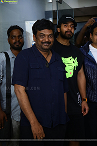 Liger Movie Team Trending Pics At Begumpet Airport 