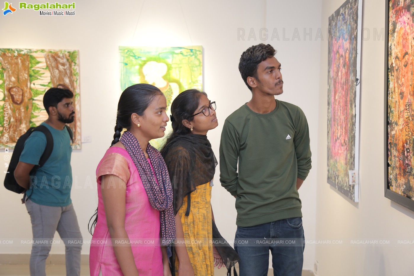 Art Exhibition 'Chandra' at Chitramayee State Gallery Of Art