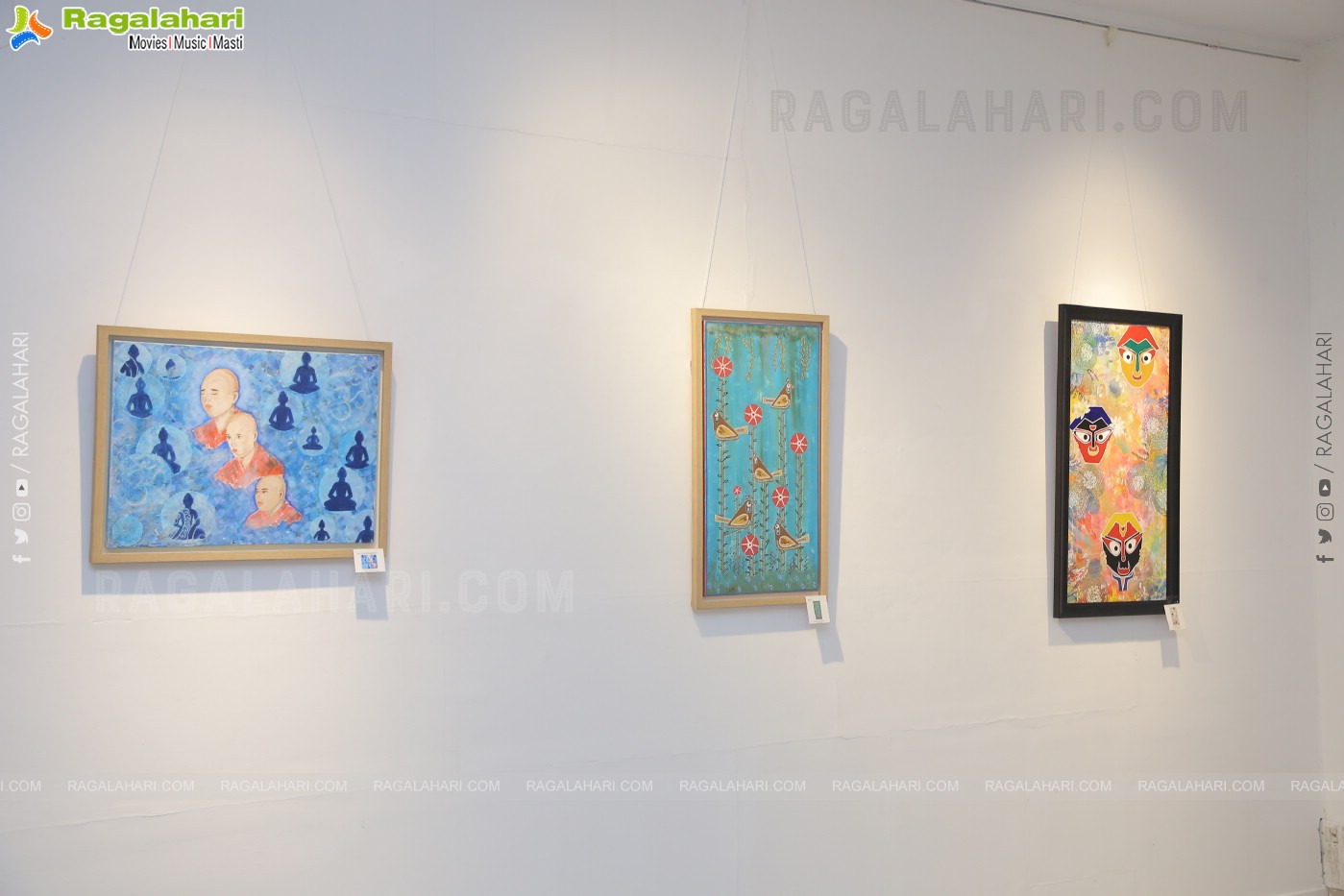 Art Exhibition 'Chandra' at Chitramayee State Gallery Of Art