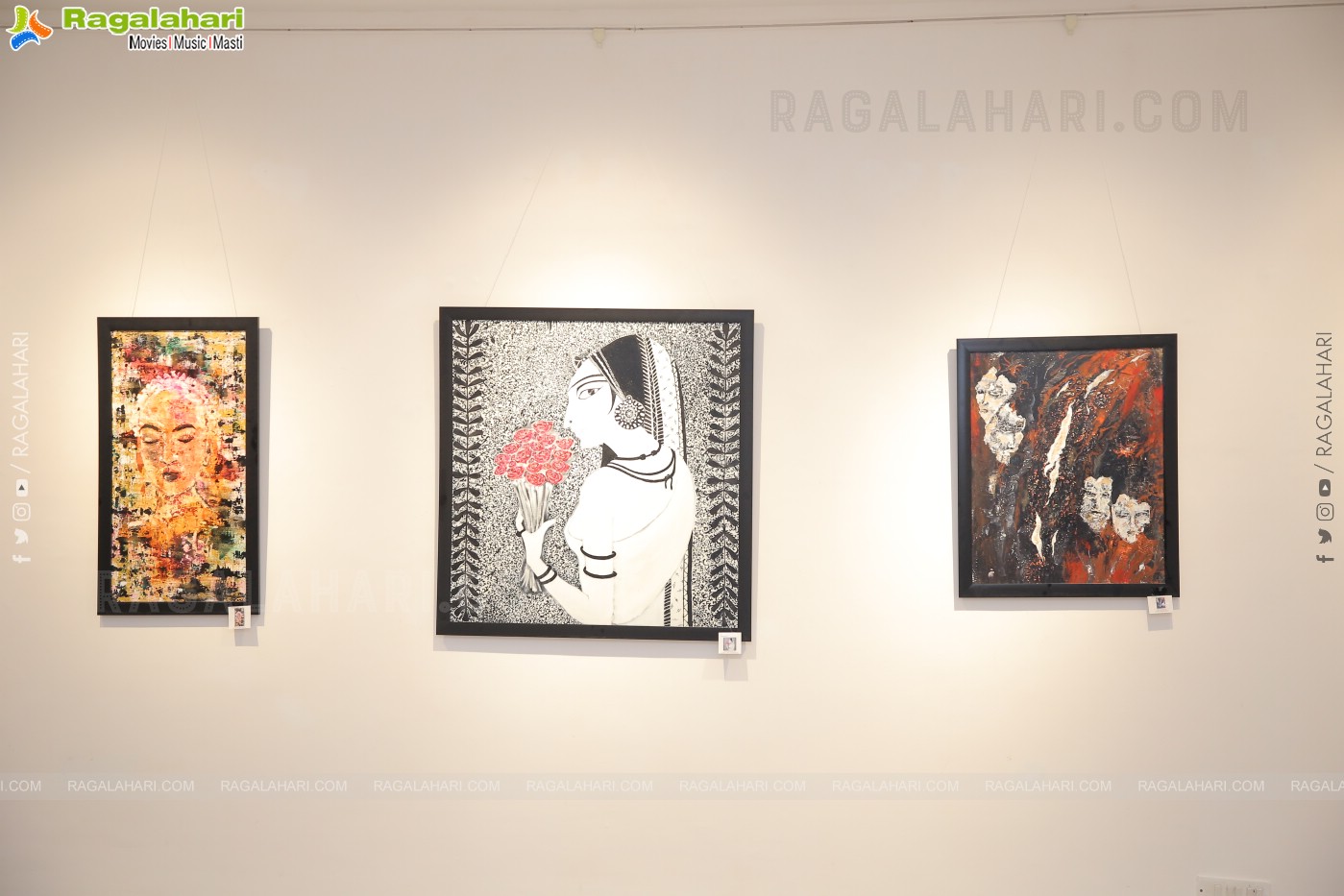 Art Exhibition 'Chandra' at Chitramayee State Gallery Of Art