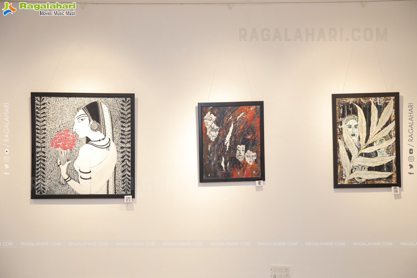 Art Exhibition 'Chandra' at Chitramayee State Gallery Of Art