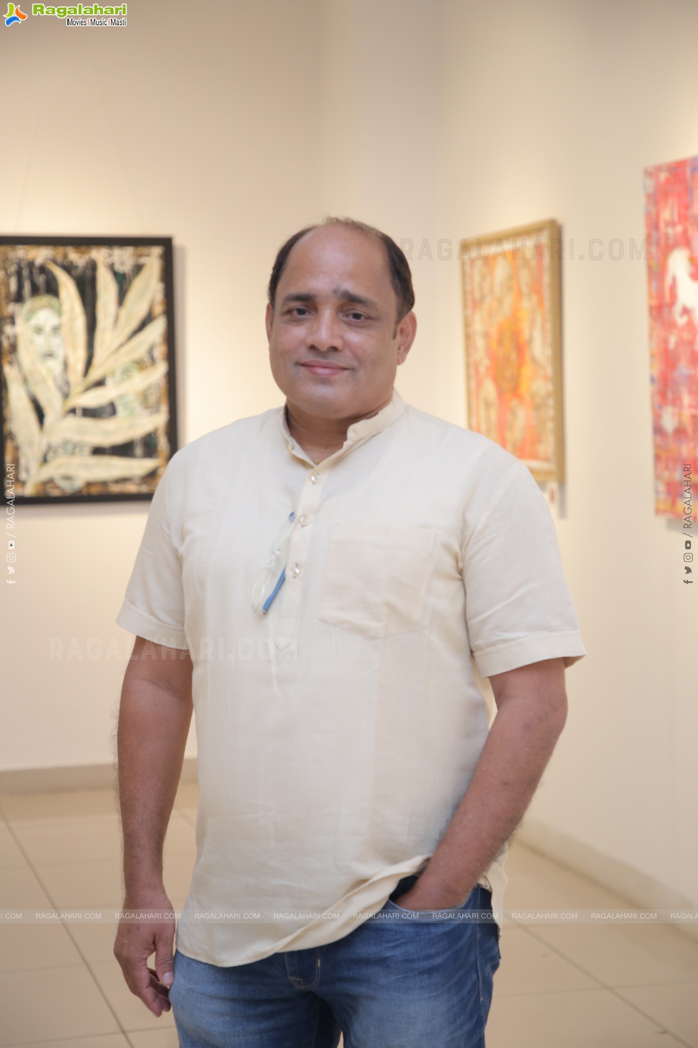 Art Exhibition 'Chandra' at Chitramayee State Gallery Of Art