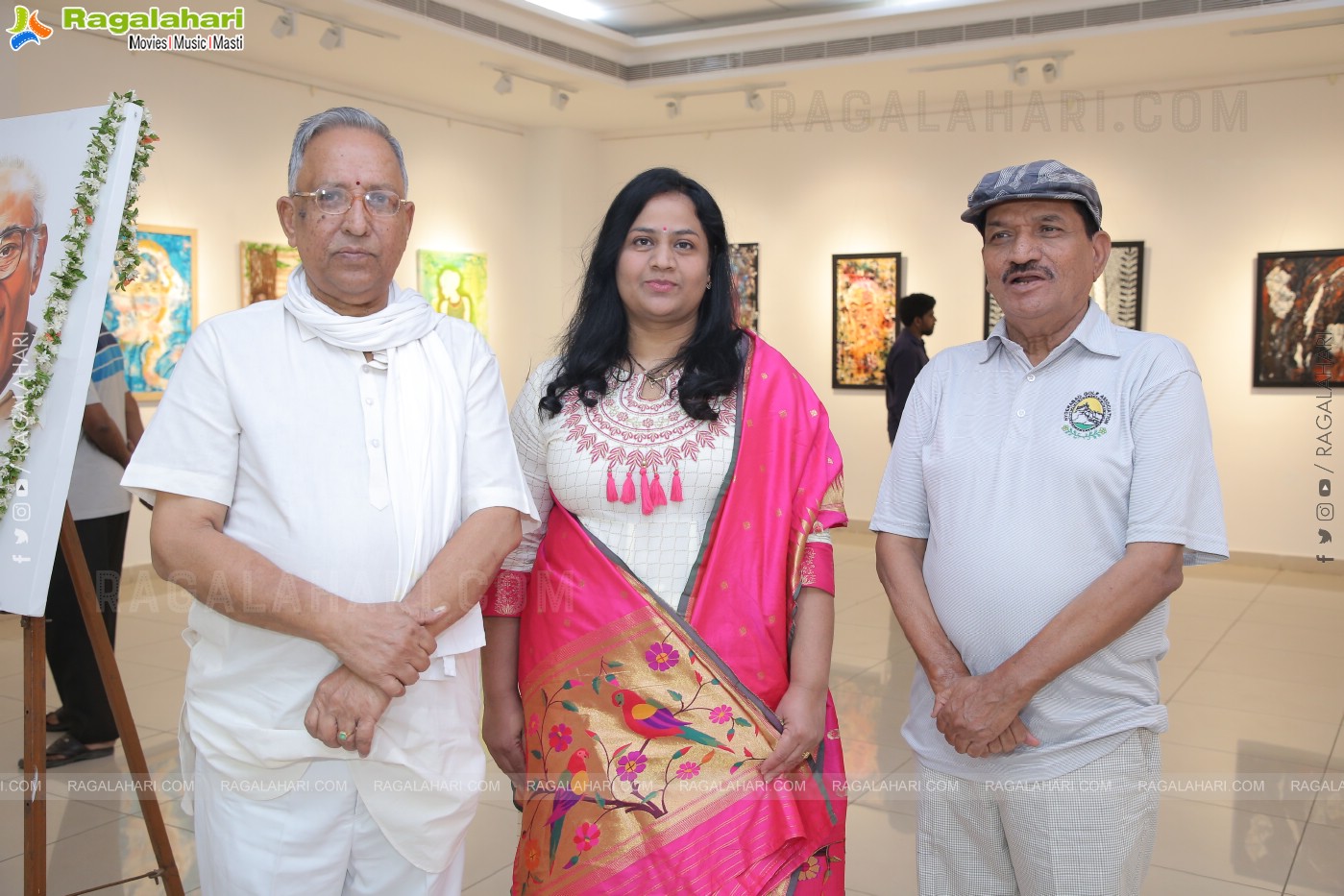Art Exhibition 'Chandra' at Chitramayee State Gallery Of Art
