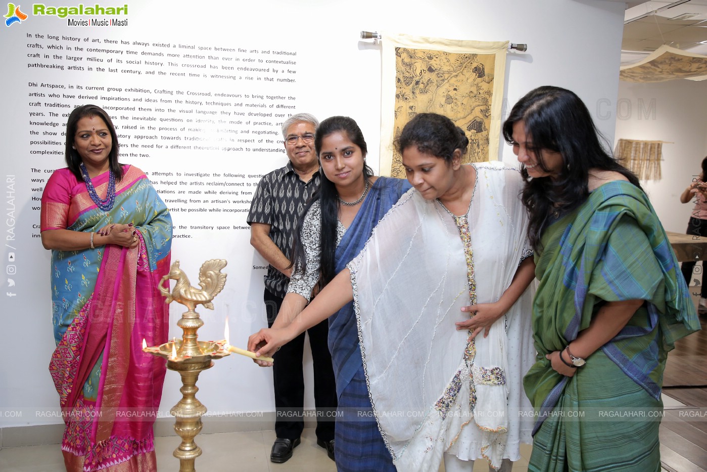 Art Exhibition 'Crafting the Crossroad' Preview at Dhi Artspace 