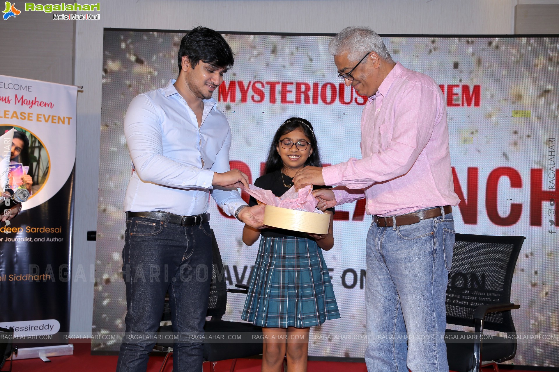 Famed Journalist Rajdeep Sardesai, Actor Nikhil Siddharth Launch The Book 'Mysterious Mayhem'