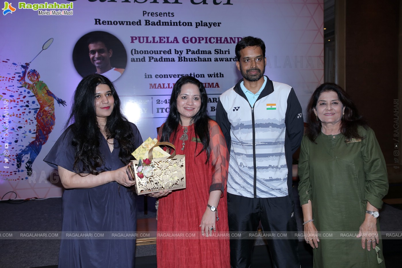 Sanskruti Hosts a Session with Renowned Badminton Player Gopichand Pullela