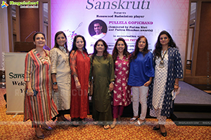 Sanskruti Hosts a Session with Gopichand Pullela