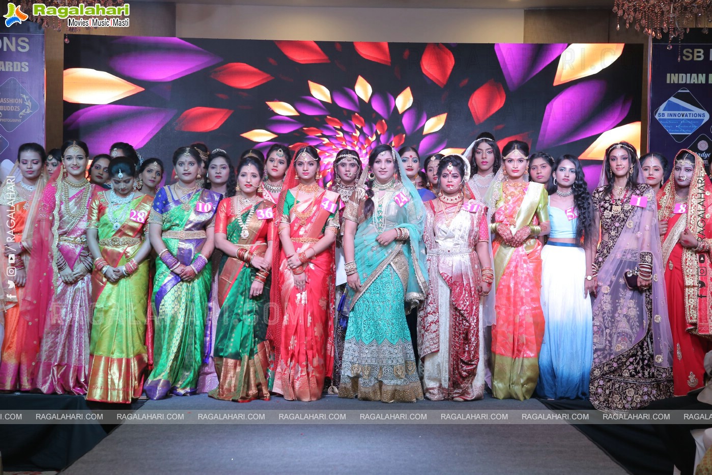 SB Innovations Organises a Bridal Makeup Competition at Hyderabad