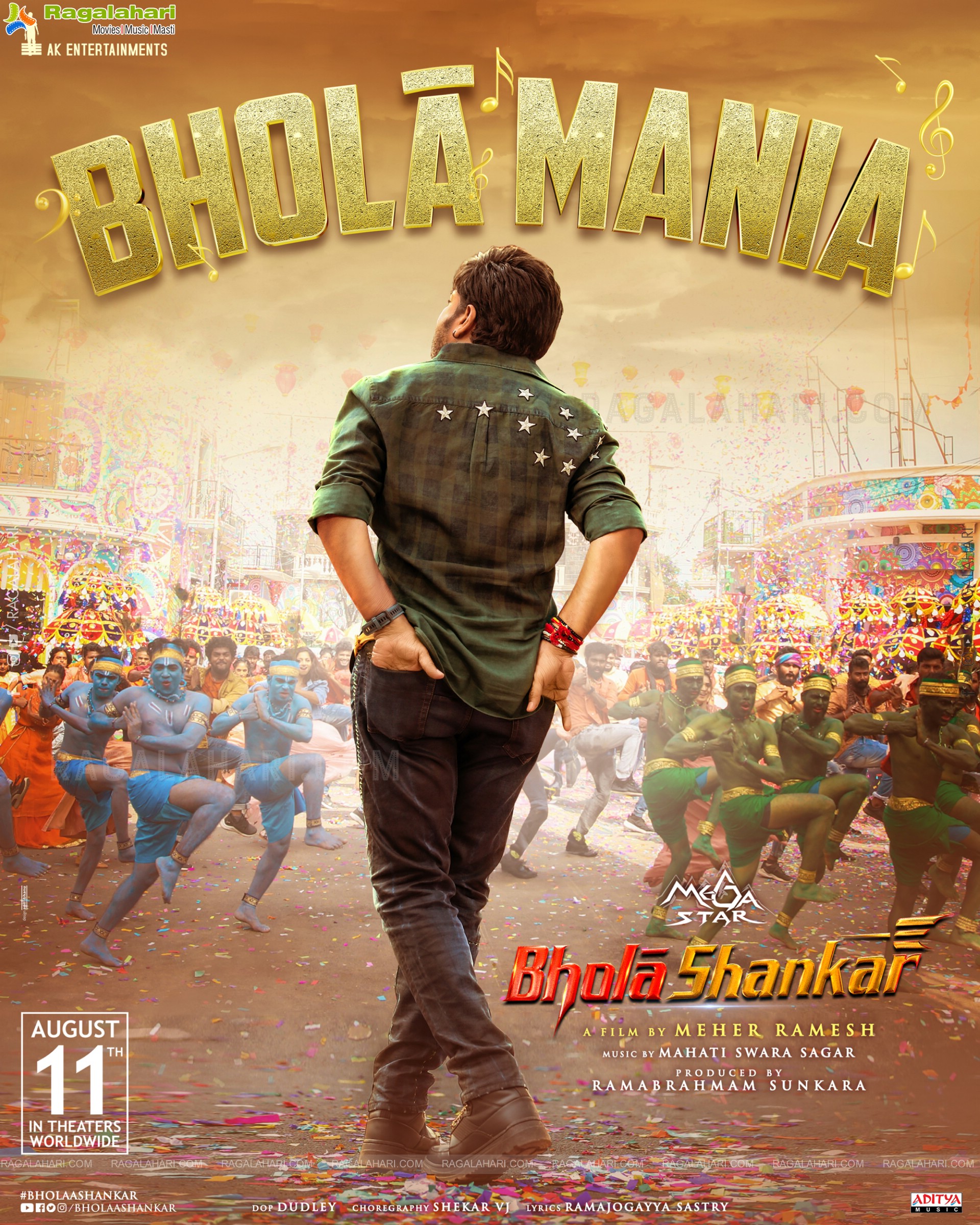 Bhola Shankar Movie Poster Designs
