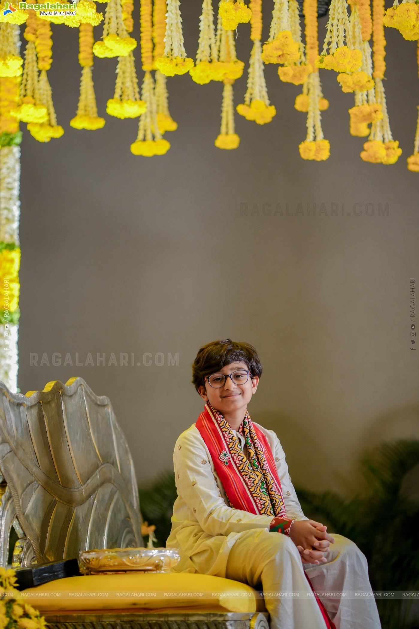 Bheemla Nayak Director’s Nephew Dhoti Ceremony