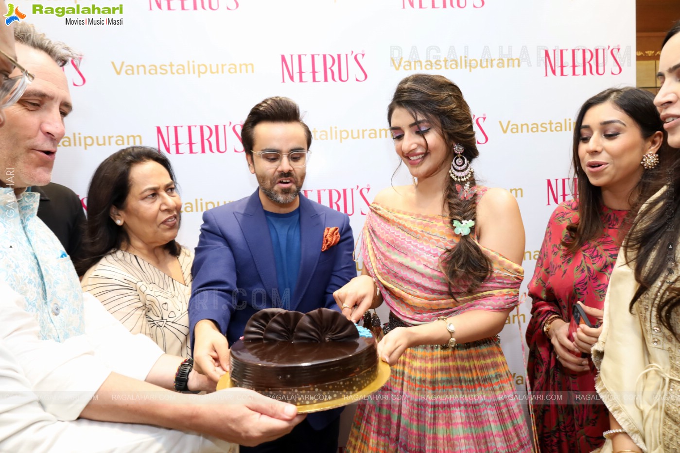 Sreeleela launches Neeru's Store at Vanasthalipuram, Hyderabad