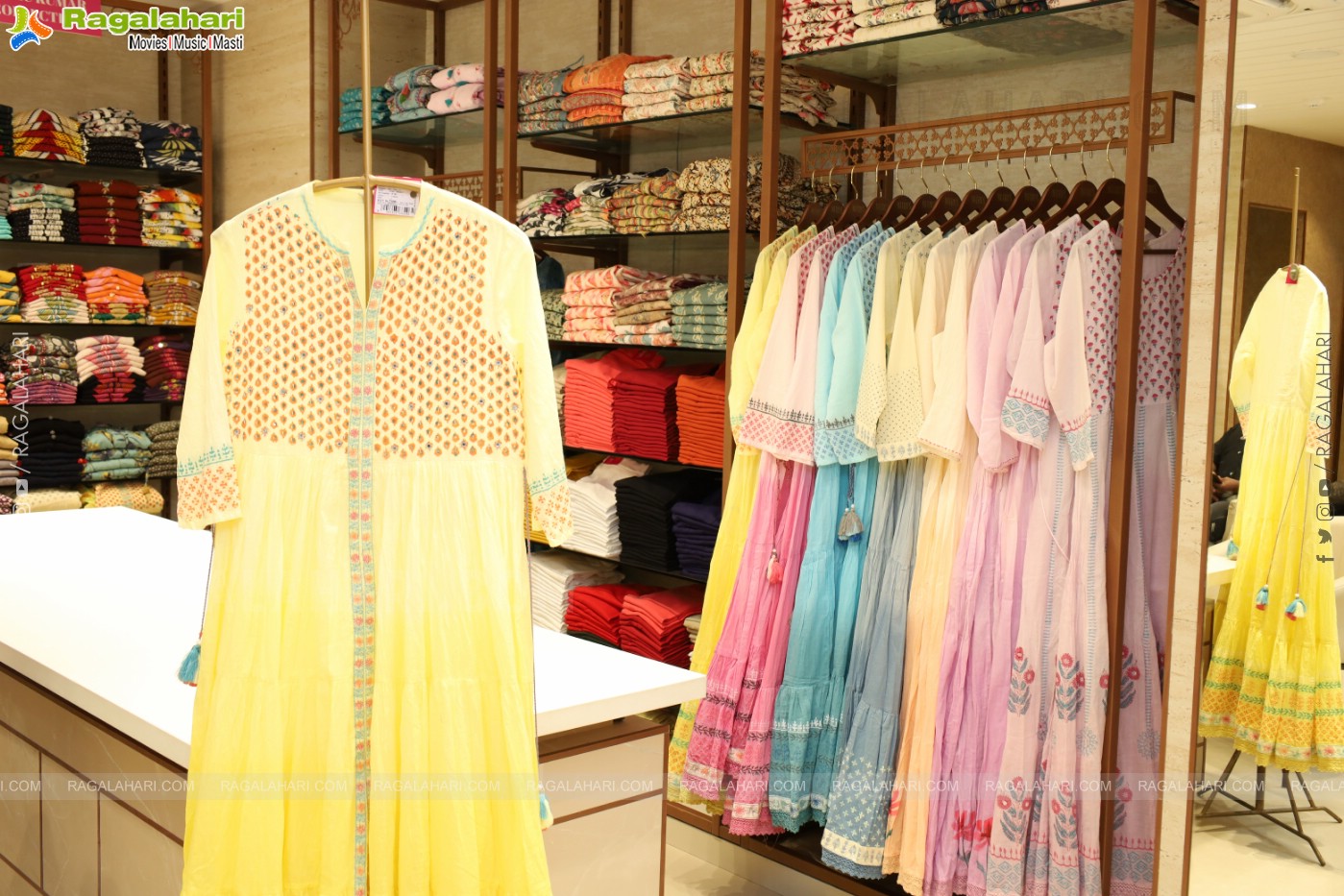 Sreeleela launches Neeru's Store at Vanasthalipuram, Hyderabad