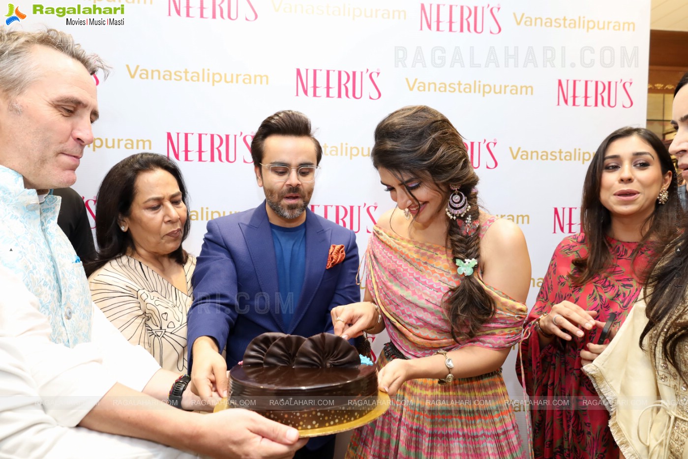 Sreeleela launches Neeru's Store at Vanasthalipuram, Hyderabad