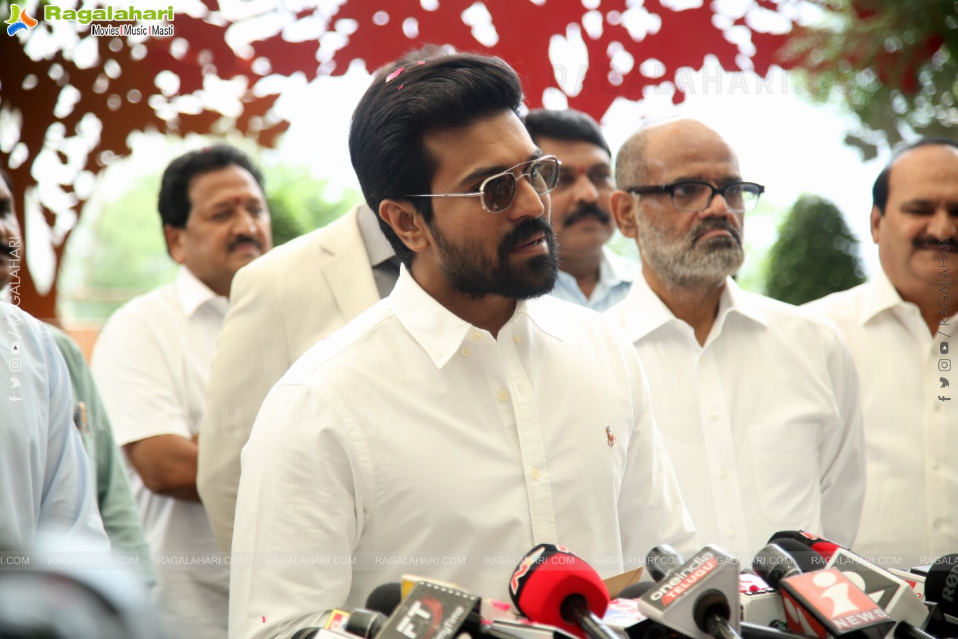 Ram Charan and Upasana Press Meet @Apollo Hospital