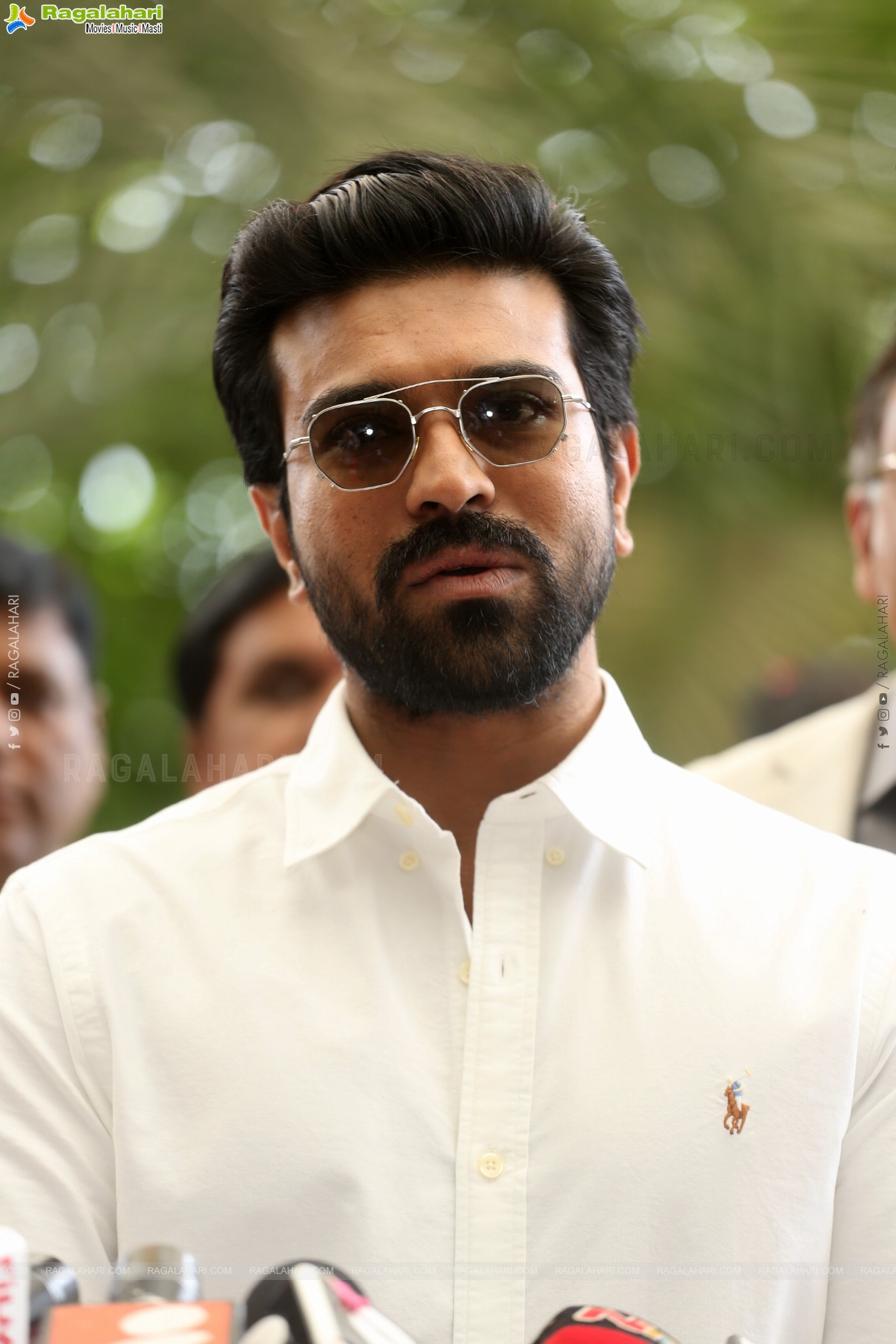 Ram Charan and Upasana Press Meet @Apollo Hospital