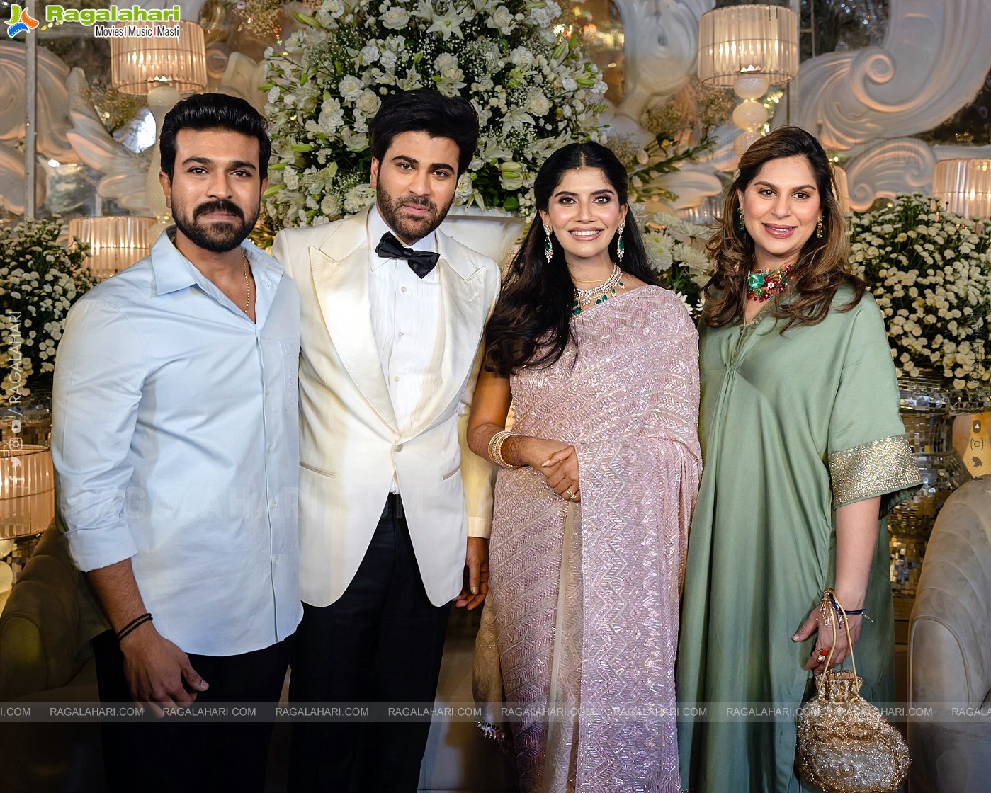 Sharwanand and Rakshita's Wedding Reception