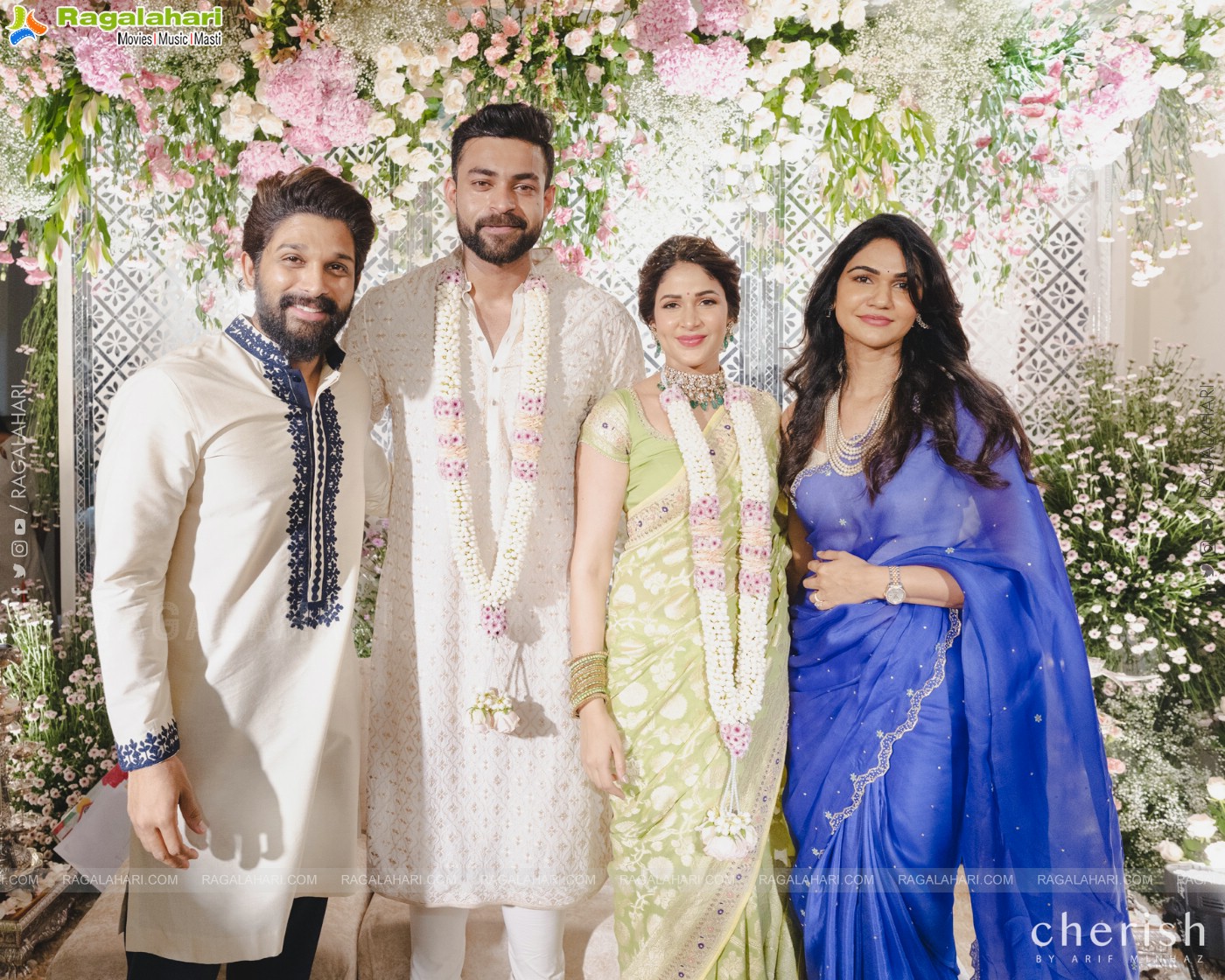 Varun Tej and Lavanya Tripathi's Engagement Pics