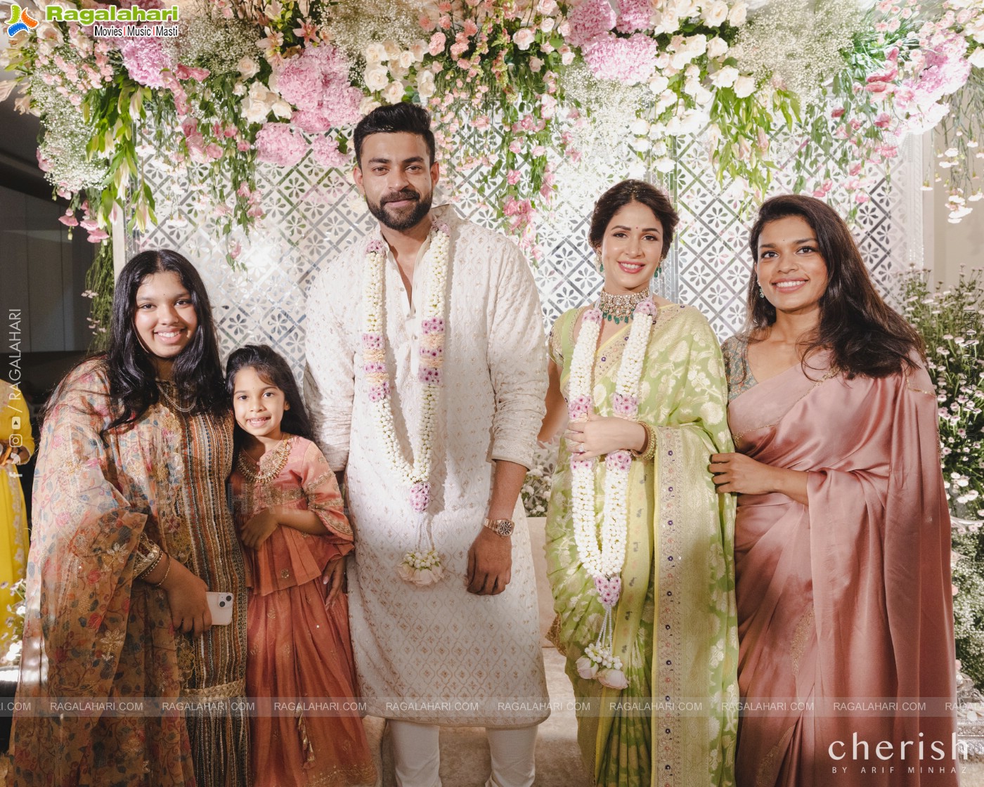 Varun Tej and Lavanya Tripathi's Engagement Pics