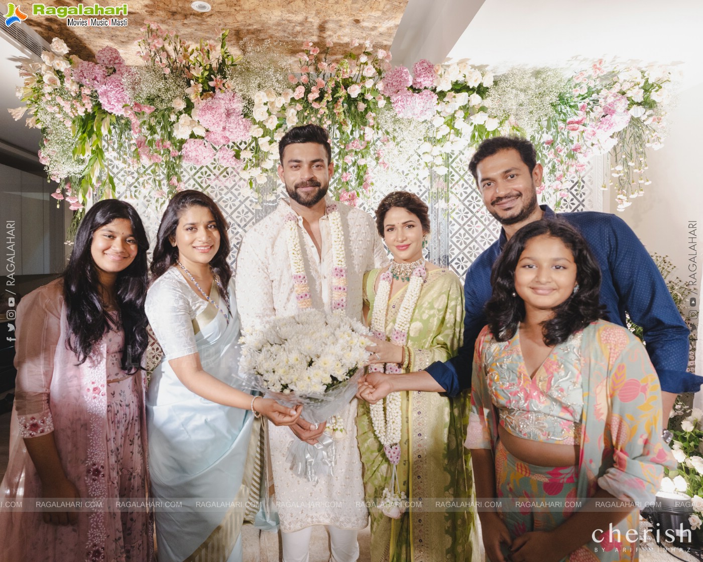 Varun Tej and Lavanya Tripathi's Engagement Pics