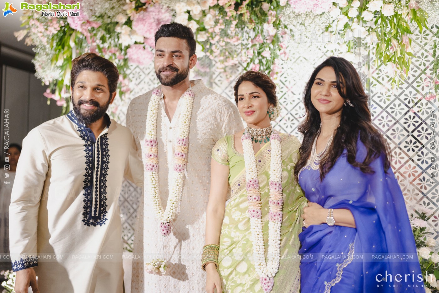 Varun Tej and Lavanya Tripathi's Engagement Pics