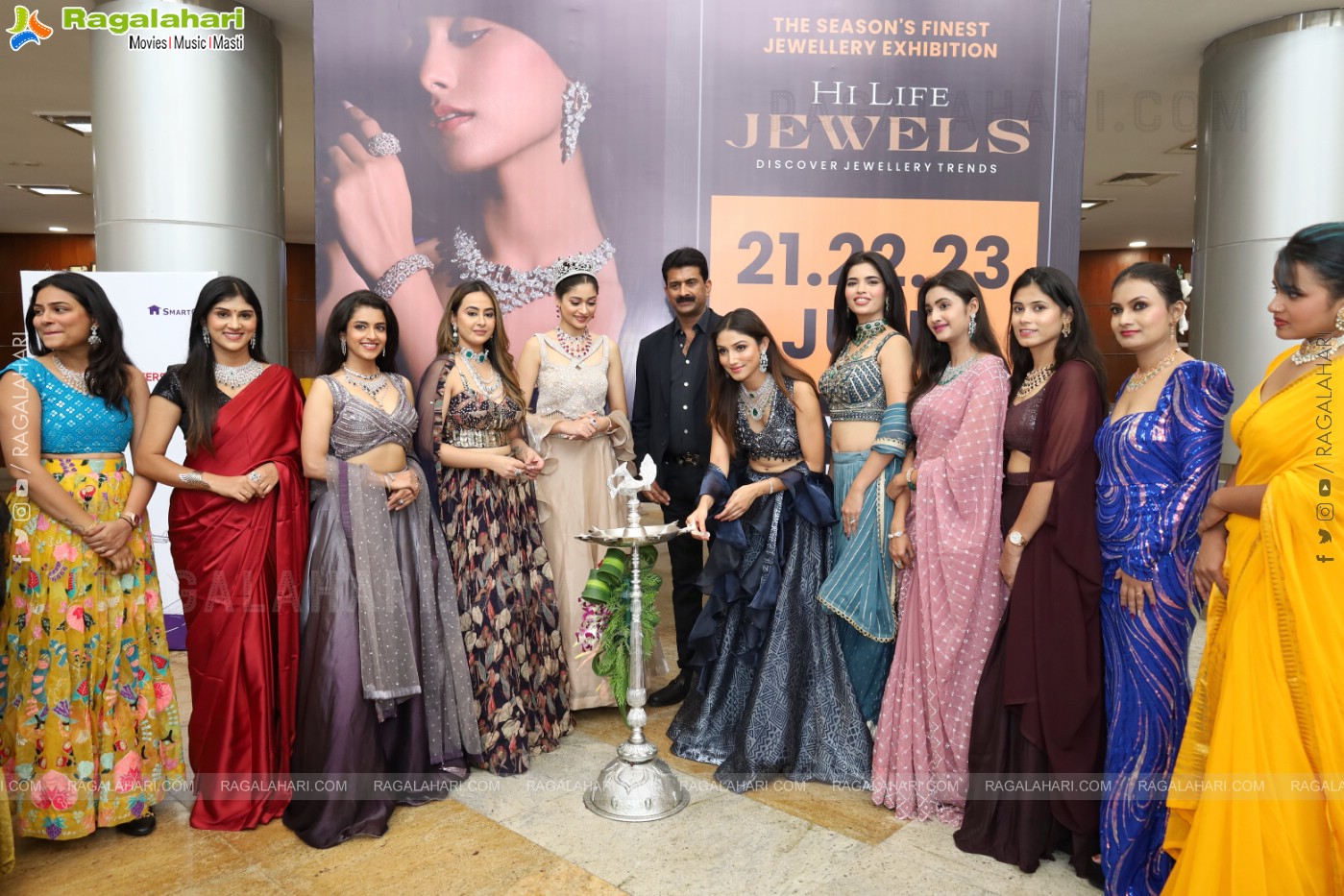 Grand Launch of Hi Life Jewels Exhibition at HICC-Novotel, Hyderabad