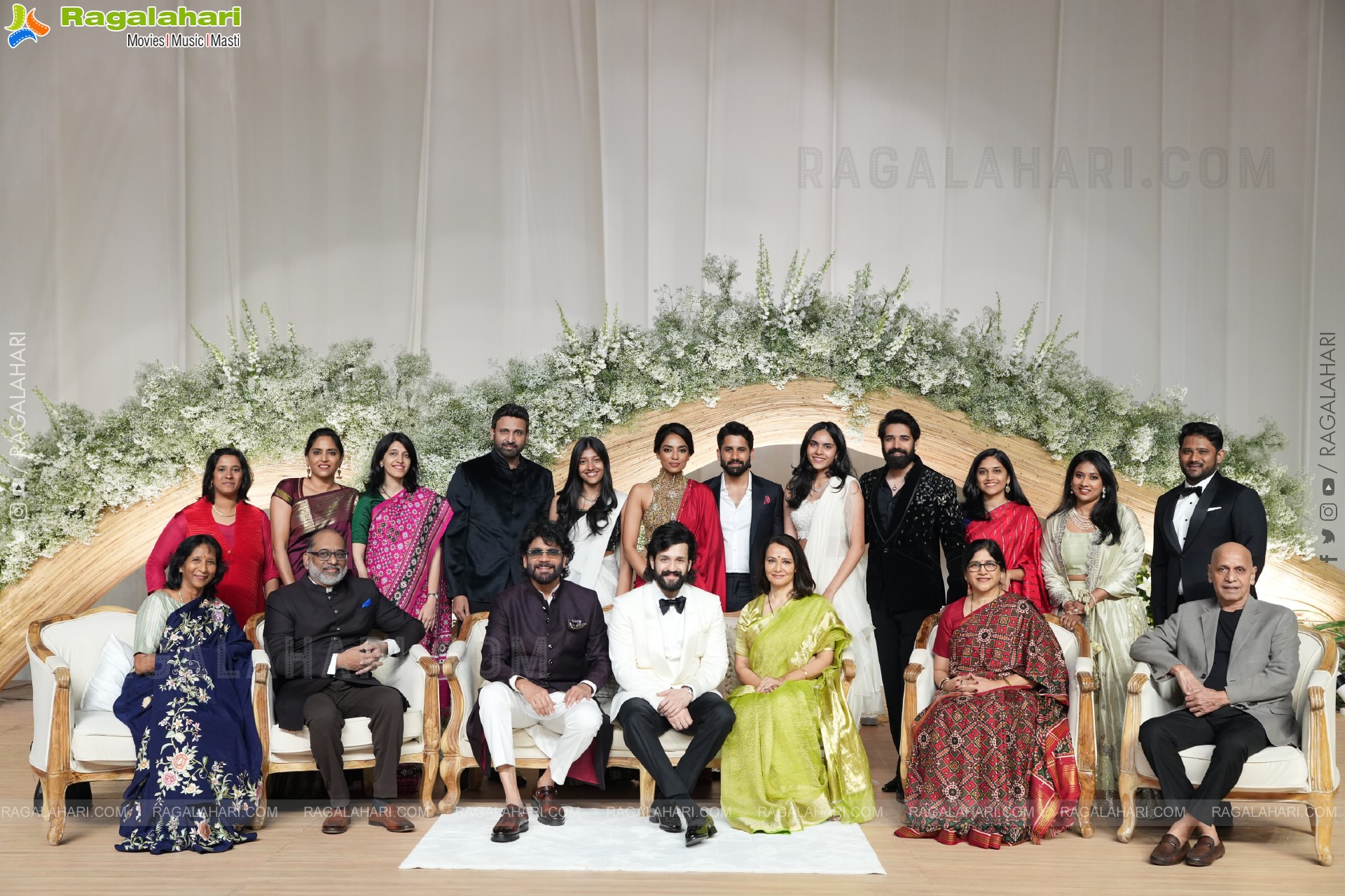 Akhil Akkineni and Zainab Ravdjee's Wedding Reception