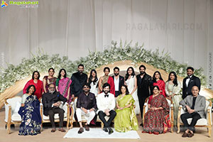 Akhil Akkineni and Zainab Ravdjee's Wedding Reception