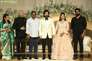 Akhil Akkineni and Zainab Ravdjee's Wedding Reception