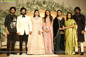 Akhil Akkineni and Zainab Ravdjee's Wedding Reception