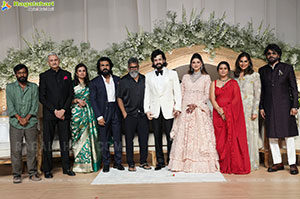 Akhil Akkineni and Zainab Ravdjee's Wedding Reception