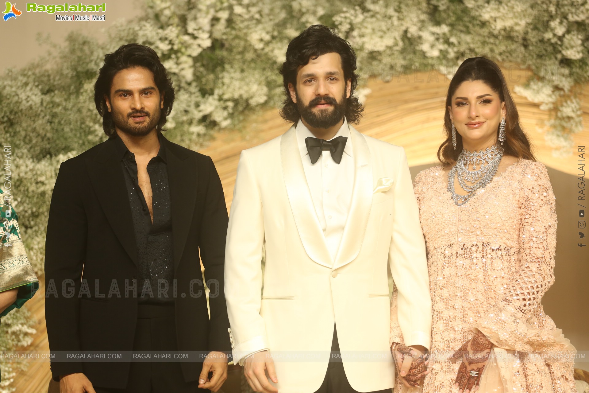 Akhil Akkineni and Zainab Ravdjee's Wedding Reception