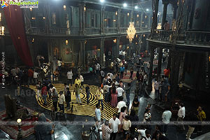 The Raja Saab Movie Set Pics and On Location Stills