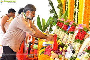 RAPO23 New Movie Launch and Opening Pooja Ceremony Event 