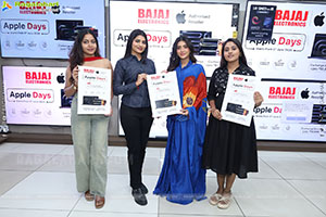 Rashi Singh Launch Apple Days at Bajaj Electronics Store