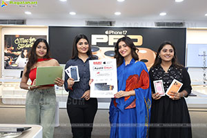 Rashi Singh Launch Apple Days at Bajaj Electronics Store