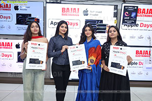 Rashi Singh Launch Apple Days at Bajaj Electronics Store