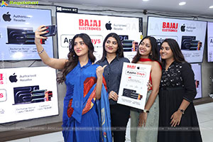 Rashi Singh Launch Apple Days at Bajaj Electronics Store