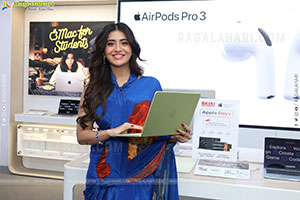 Rashi Singh Launch Apple Days at Bajaj Electronics Store