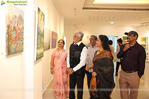 Nature Scapes: Echoes of Ochre Exhibition, Hyderabad