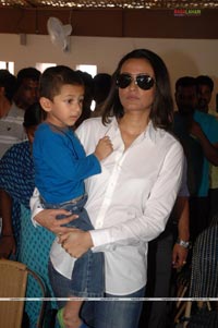 Namrata Inagurates Cafe Melange