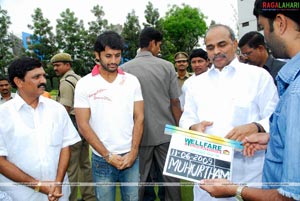 Nithin-Hansika Film Muhurat