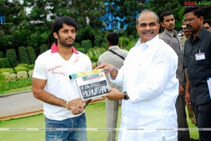 Nithin-Hansika Film Muhurat