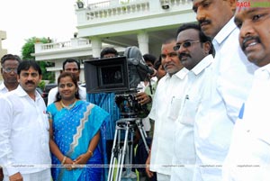 Nithin-Hansika Film Muhurat