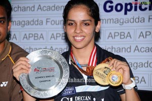 Gopichand Academy Welcomes Saina Nehwal