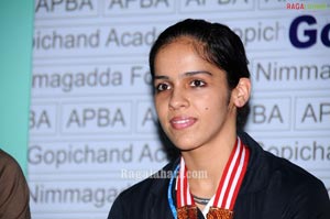 Gopichand Academy Welcomes Saina Nehwal