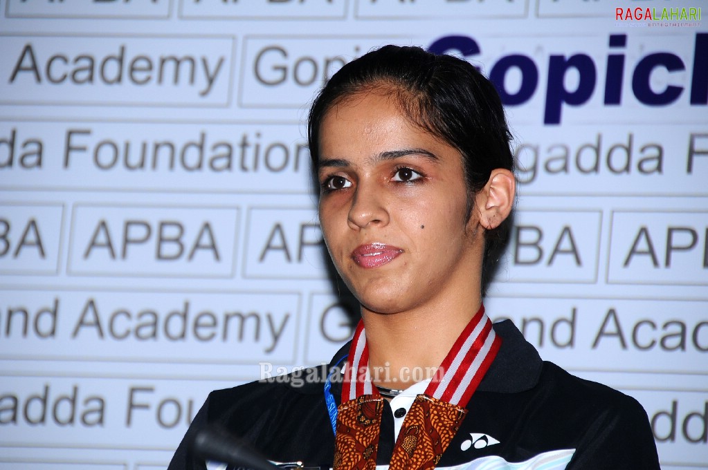 Saina Nehwal @ Gopichand Academy